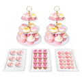 Tiered Cupcake Stands and Serving Trays, 5-Piece