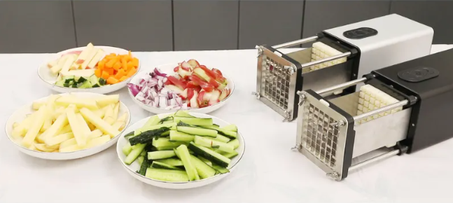 Electric French Fry and Vegetable Stick Cutter, 2 Blade Sizes