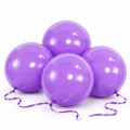 Representative purple balloons with matching ribbon, arranged on a white background; partial set shown.