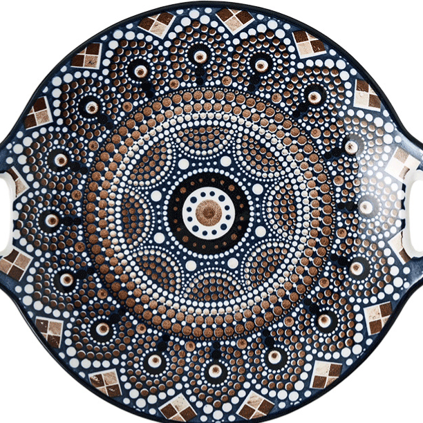 Bohemian Floral Ceramic Tableware Set — view 5