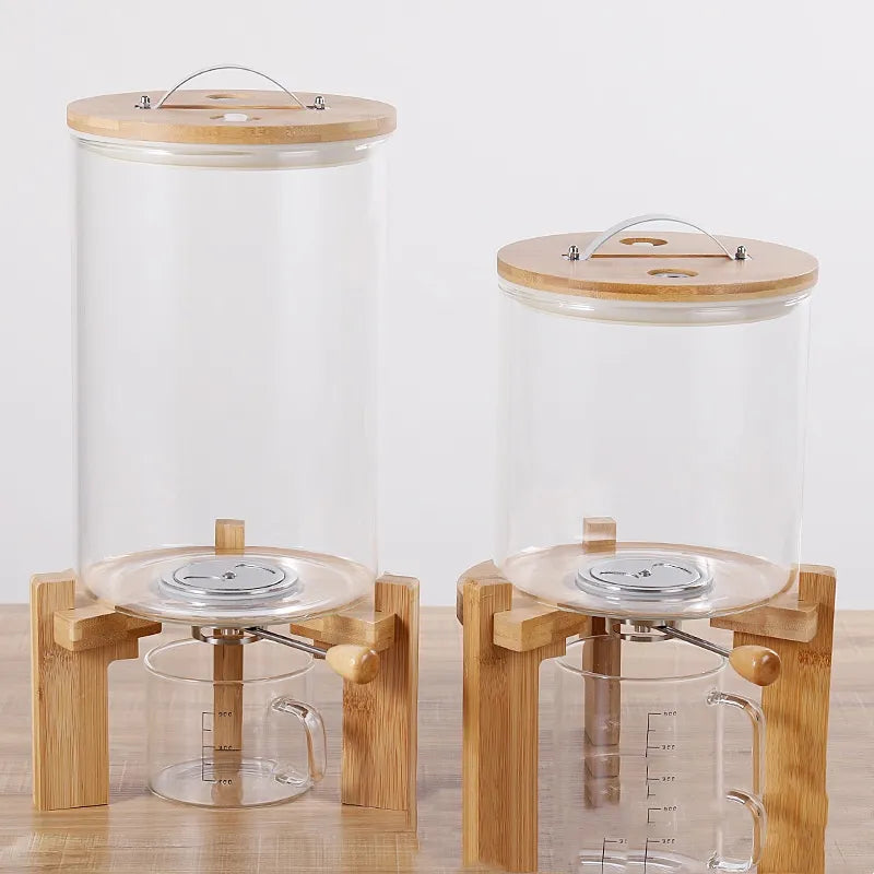 Glass Dry-Food Storage Container — Size Options