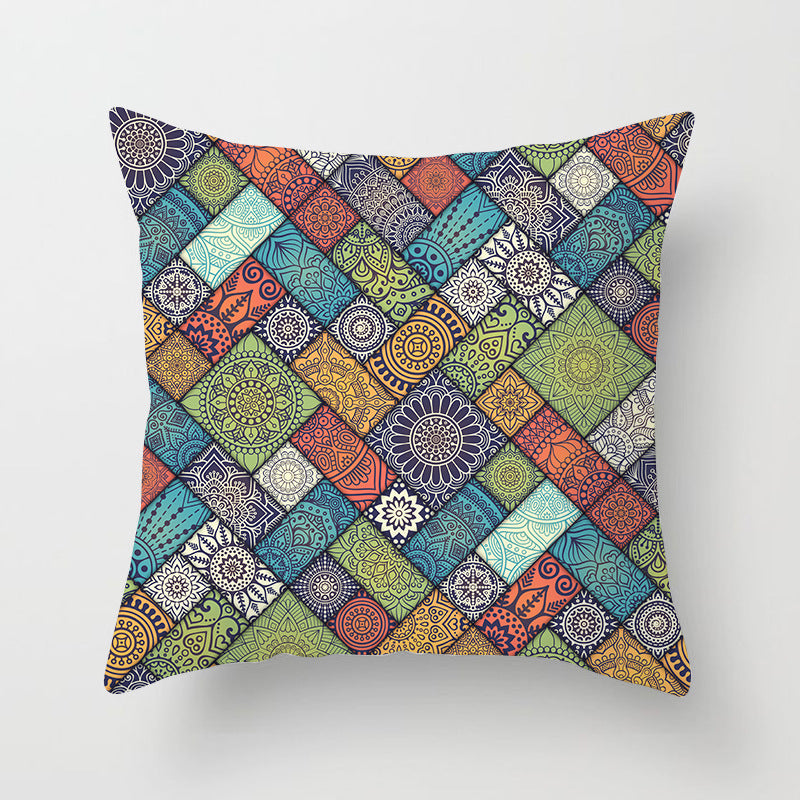 Ramadan mandala cushion cover design
