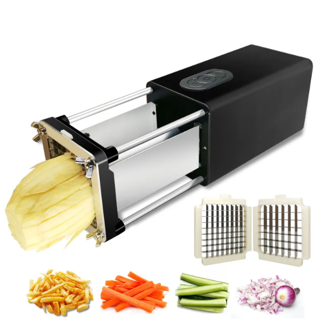 Electric French Fry and Vegetable Stick Cutter, 2 Blade Sizes