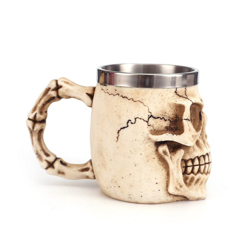 3D Skull Mug — Decorative Design Options