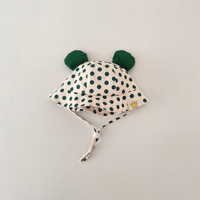 Dot Cotton Baby Sun Hat