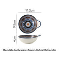 Bohemian Floral Ceramic Tableware Set — view 6
