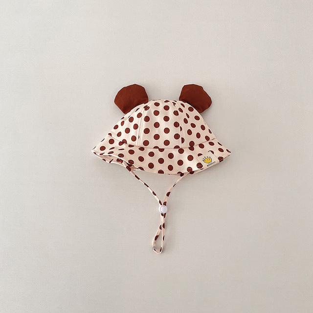 Dot Cotton Baby Sun Hat
