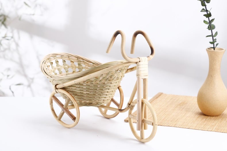 Woven Bamboo Draining Basket