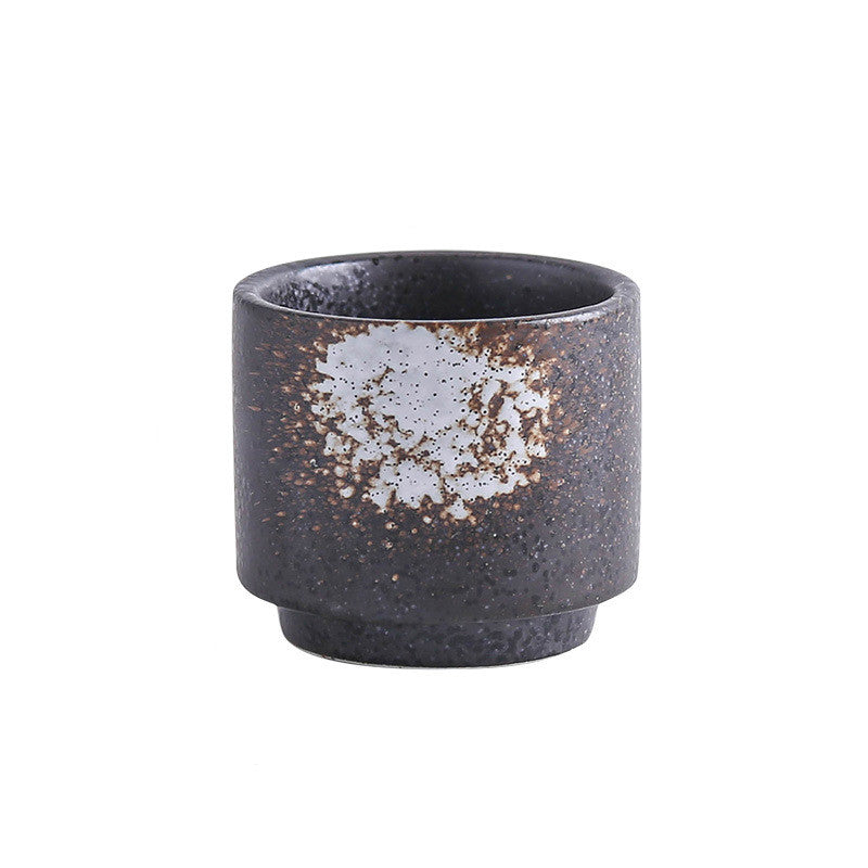 Ceramic Tea Cup — Glazed Color Options
