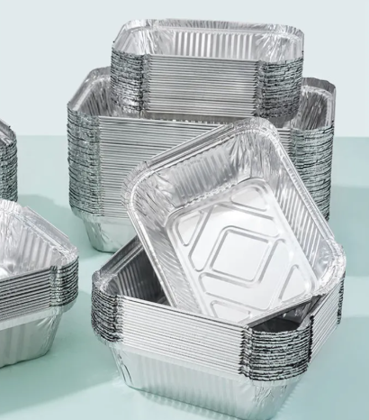 Aluminum Foil Containers with Optional Lids, 430 ml, 20 pc