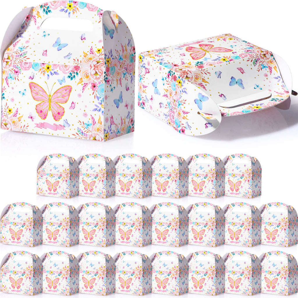 Butterfly Favor Boxes, 24-Pack