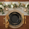 Black & Gold Elegant Party Bundle