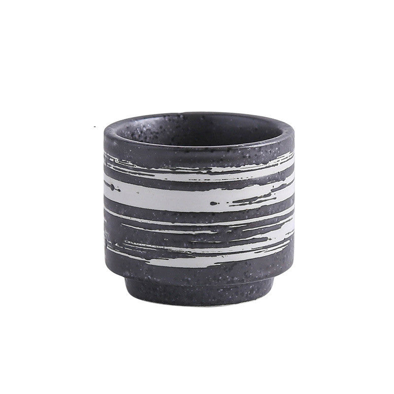 Ceramic Tea Cup — Glazed Color Options