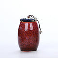 Reactive Glaze Ceramic Tea Canister, 300 ml