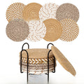 Cotton Woven Round Heat Insulation Coaster Placemat