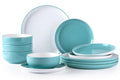 White Ceramic Dinner Set, 12-Piece