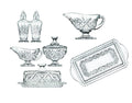 Godinger Dublin Hostess Serveware Set, 8-Piece
