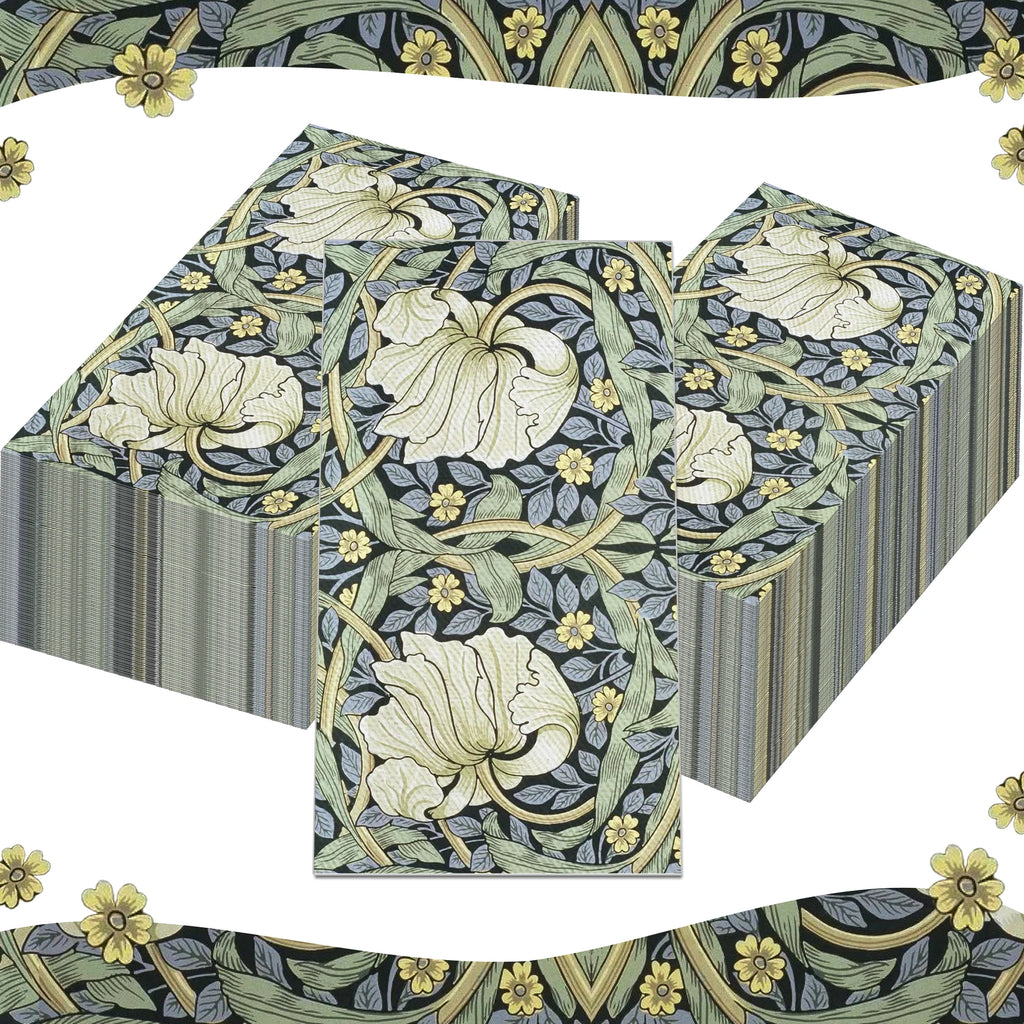 Pastel Floral Paper Guest Napkins, 40 Count (2 Packs of 20)