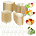 Gold Glitter Mini Appetizer Set, 400 Pieces