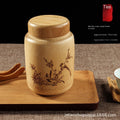 Natural Bamboo Tea Canister