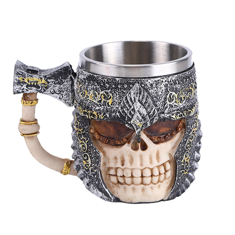 3D Skull Mug — Decorative Design Options