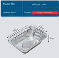 Aluminum Foil Containers with Optional Lids, 430 ml, 20 pc