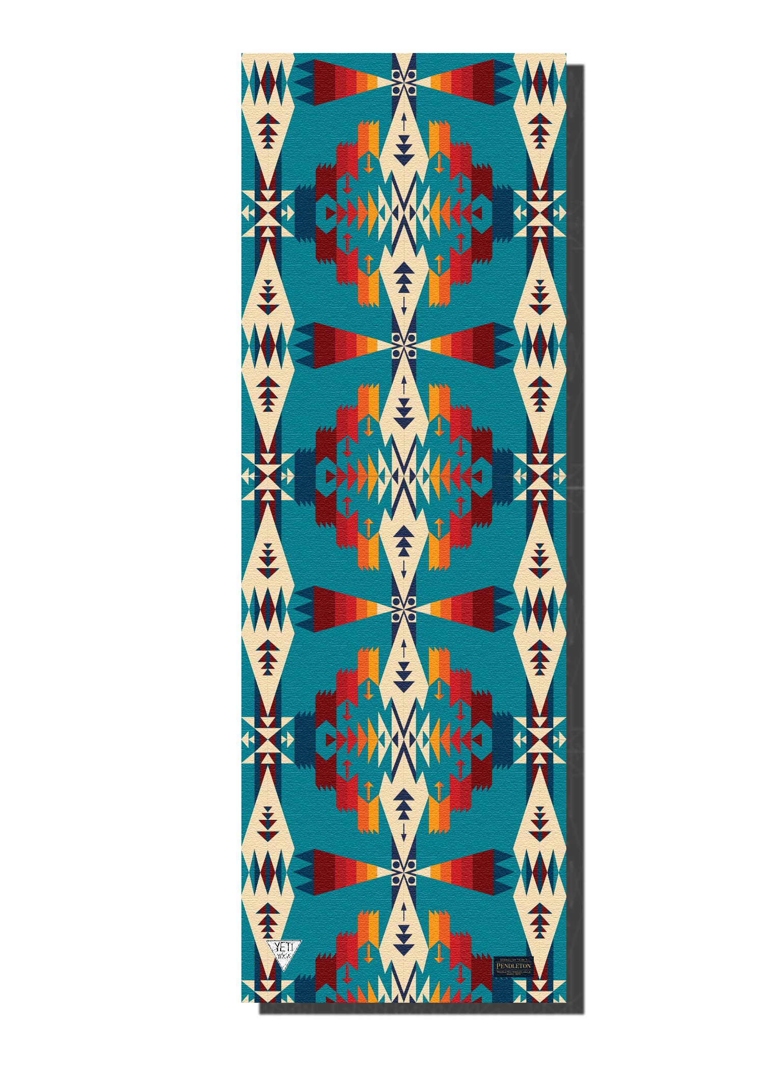 Turquoise Non-Slip PER Yoga Mat