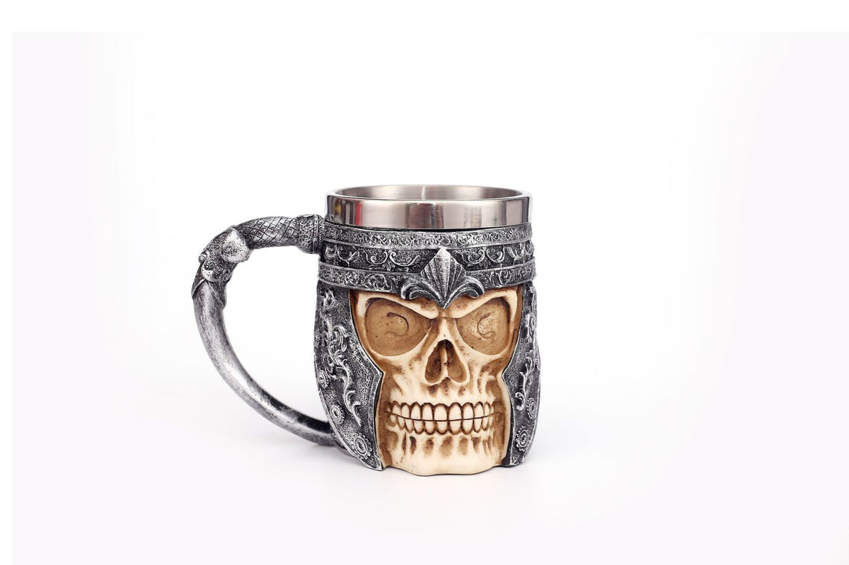 3D Skull Mug — Decorative Design Options