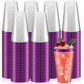 Rimmed Plastic Wine Tumblers, 16 oz, 100 ct — view 2