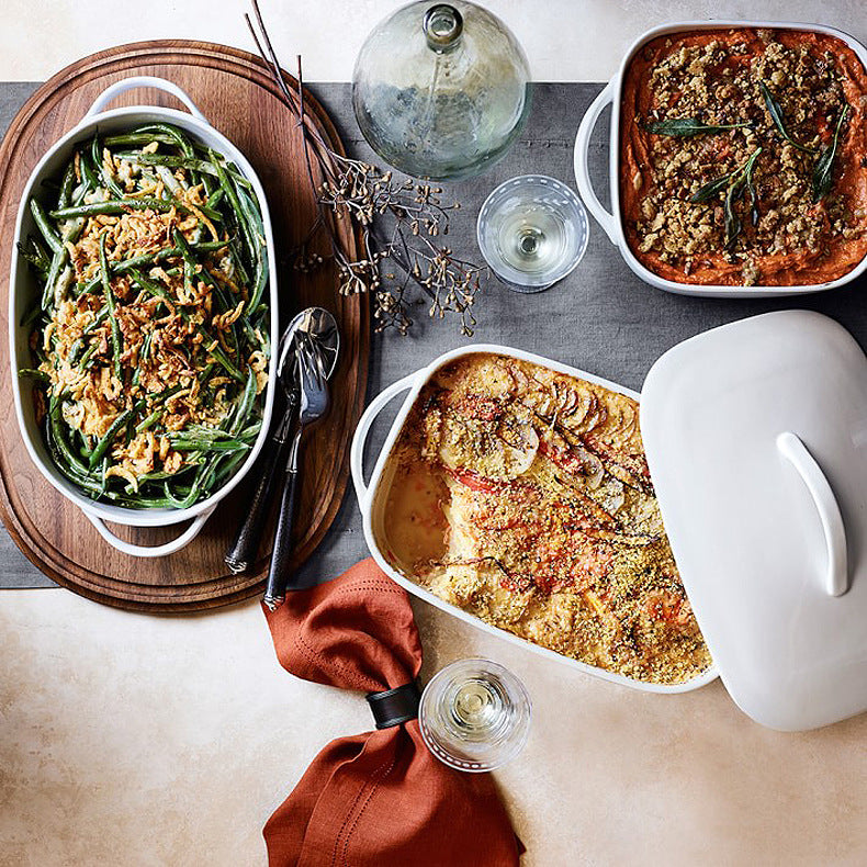 Ceramic Double-Handled Baking Dish