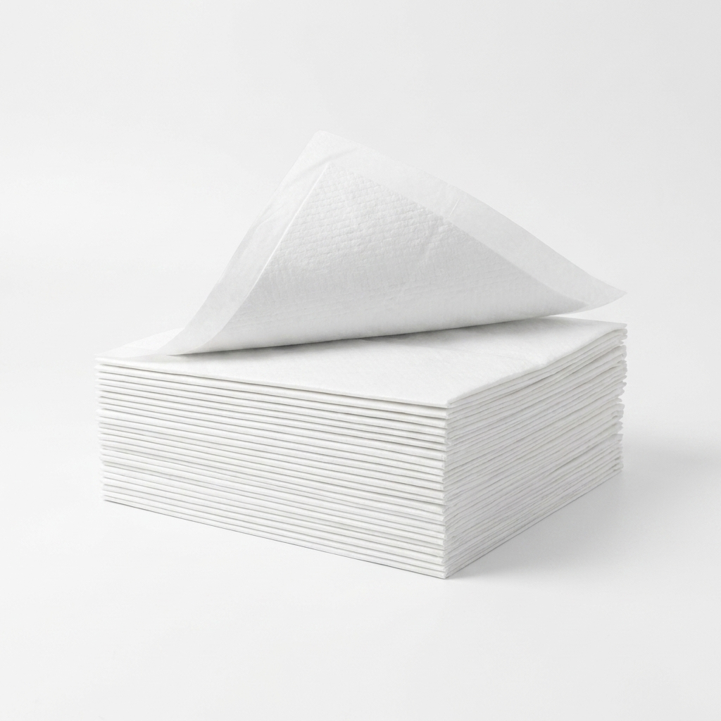 Stack of ultra absorbent disposable pet pads