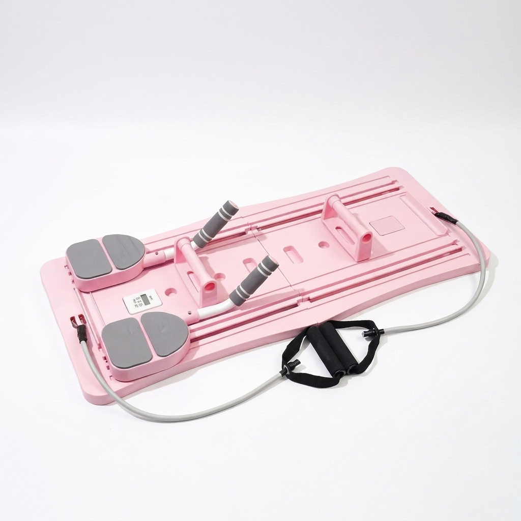 Compact Pilates sliding board white-background product photo