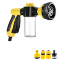 Pet Shower Sprayer on pure white background, square ecommerce packshot