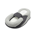 Baby anti-spit-up lounger nest on pure white background