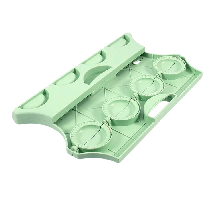 Maison's Kitchen Dumpling Maker press on pure white background, square ecommerce packshot