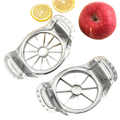 Maison's Kitchen 8-Slice Apple Corer and Splitter on pure white background, square ecommerce packshot