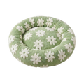 FourSeason Snuggle donut pet bed on pure white background, square ecommerce packshot