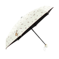 All-weather mini umbrella open, true white background packshot