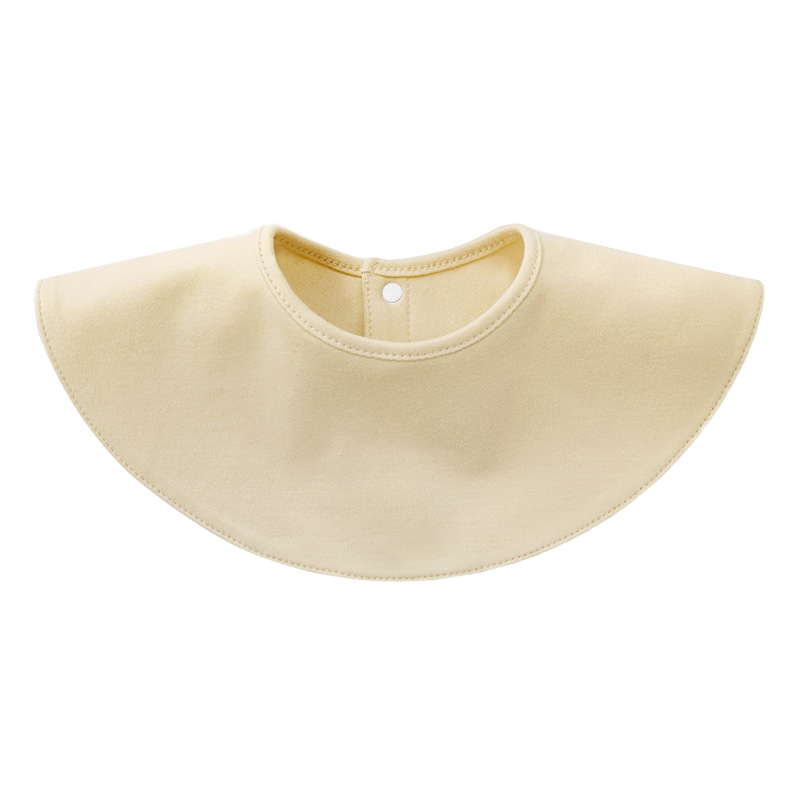 Cotton Catch-All Baby Bib on white background