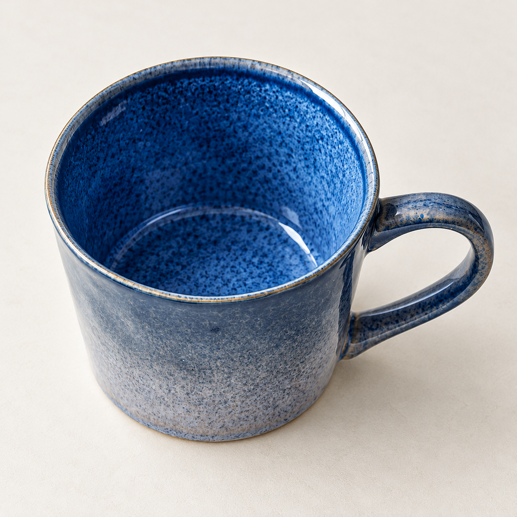 Retro gradient ceramic mug 4 detail