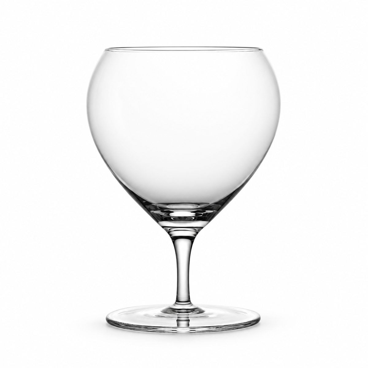 Ambra 200 ml sweet wine glass complete on white