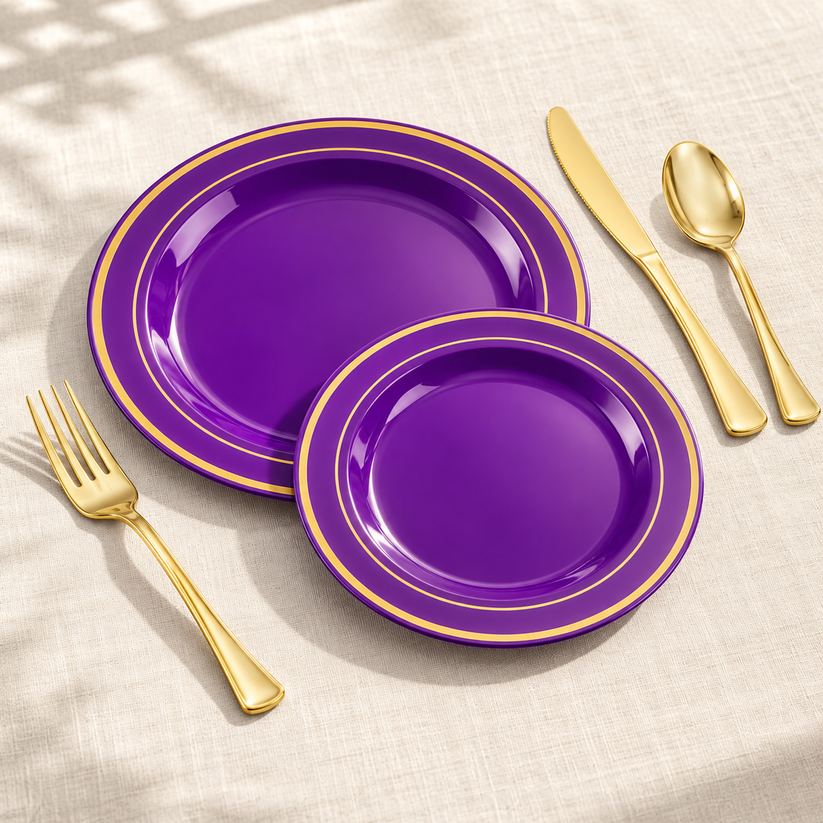 AI-generated product illustration: dinnerware 01; styling props not included