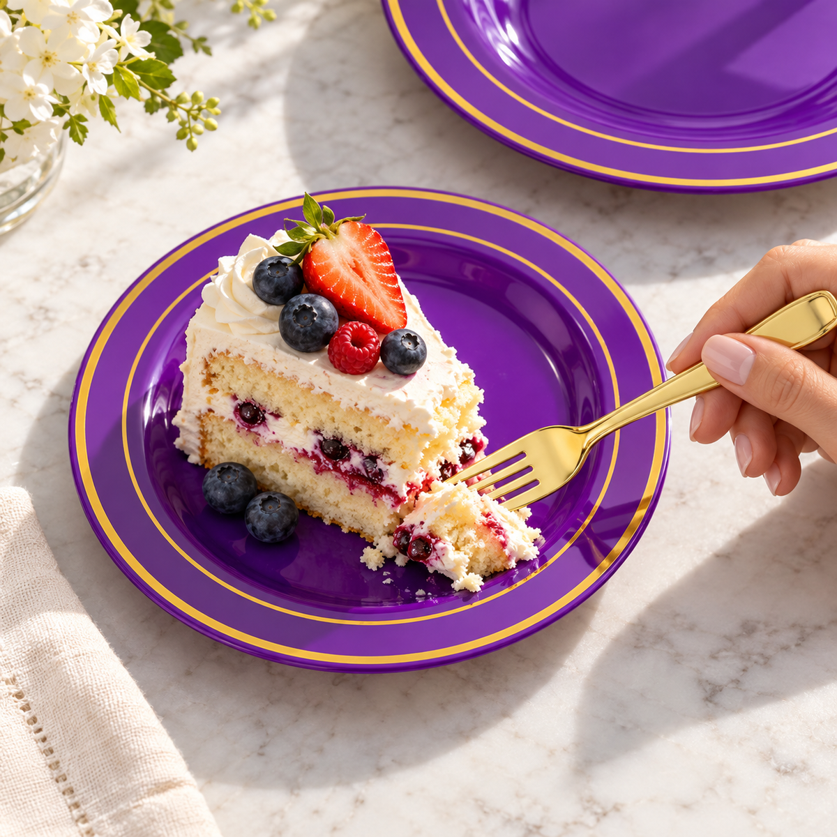 AI-generated product illustration: dinnerware 04; styling props not included