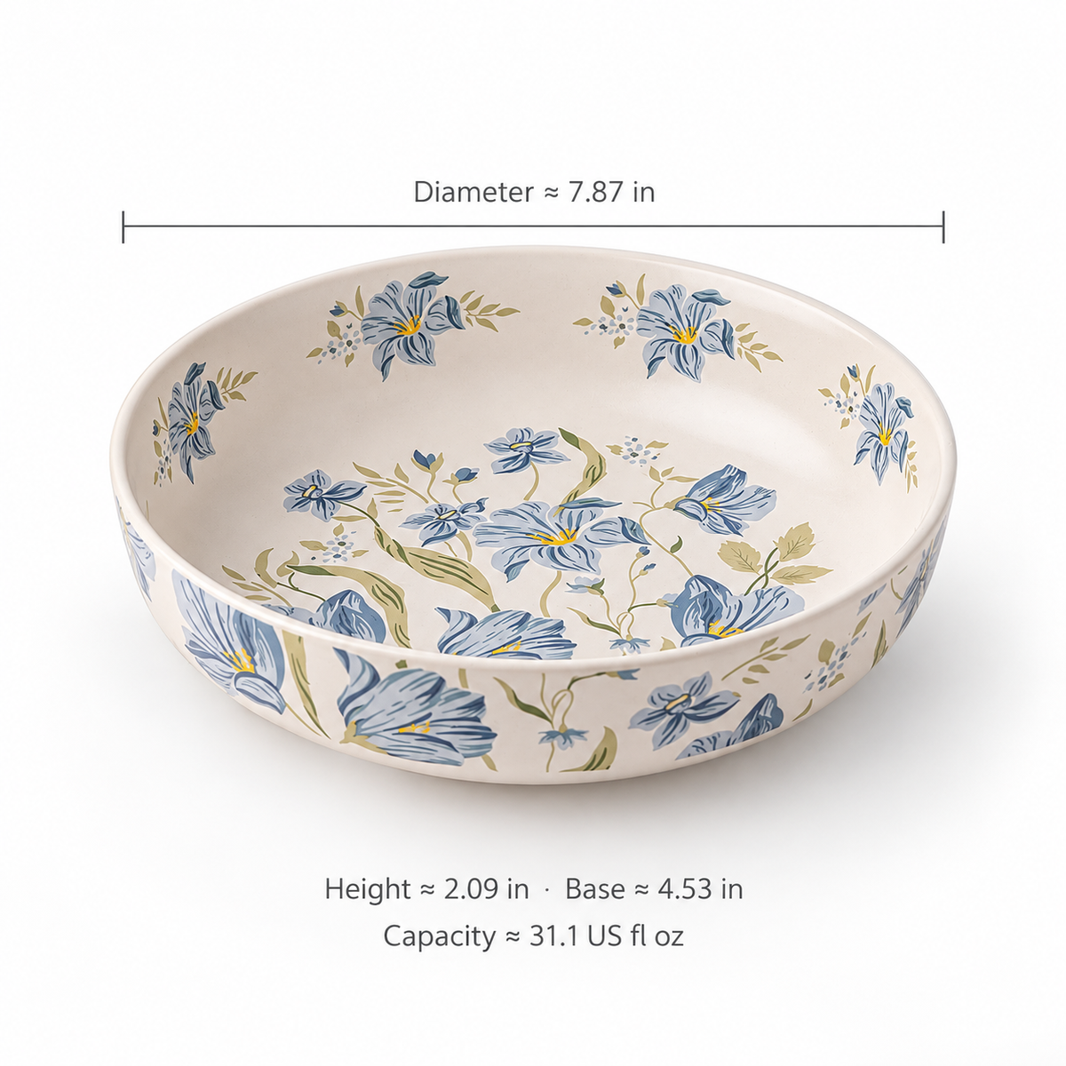 floral blue spec — Maison’s Kitchen original product photography