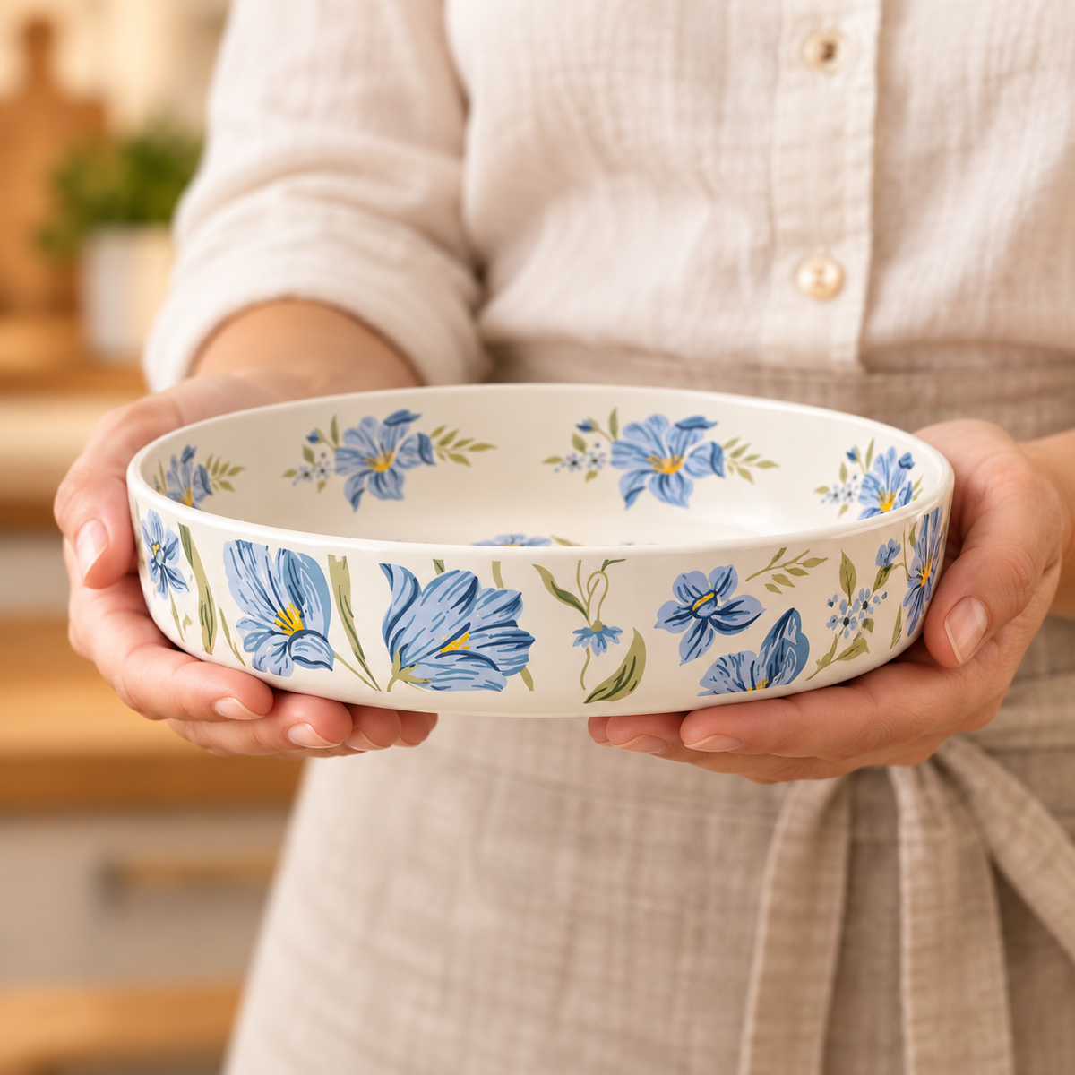 floral handheld — product detail and use view