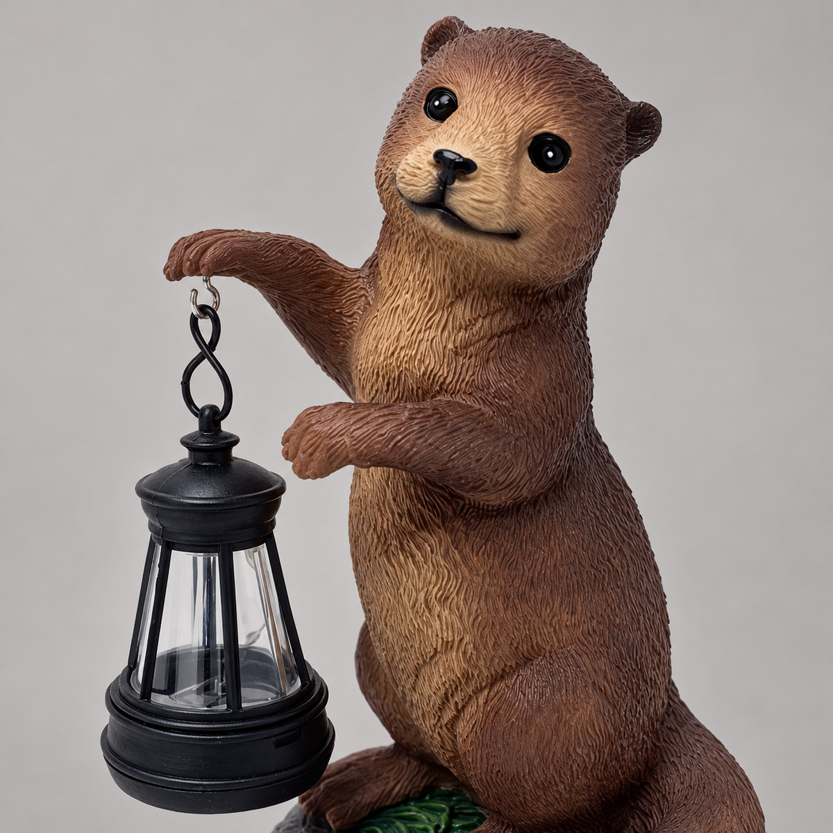 20 cm otter solar garden light - detail
