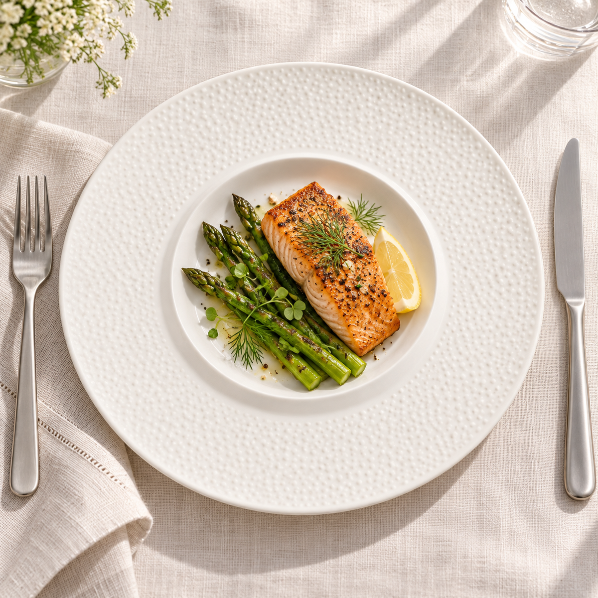 sesame serving — Maison’s Kitchen original product photography