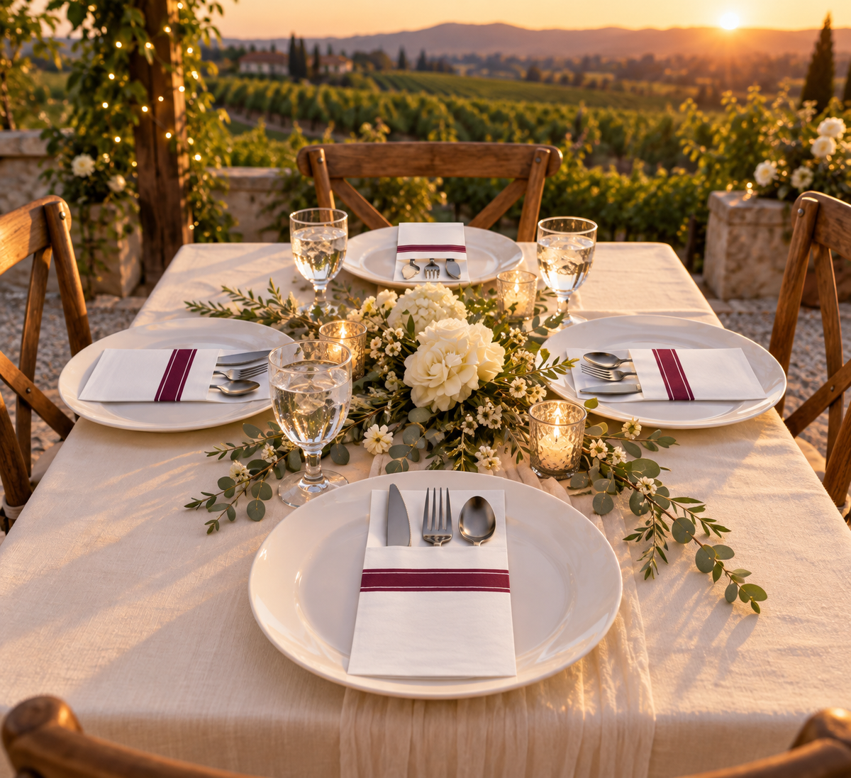 stripe purple; food and styling props not included
