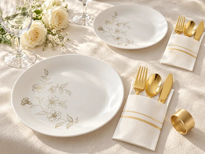 White & Gold